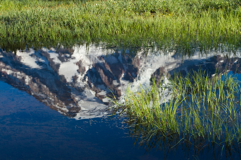 Reflection Of Mount Rainier In Reflection Lake